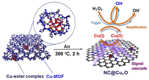 Postmodulation Of The Metalorganic Framework Precursor Toward The Vacancy Rich Cuxo Transducer