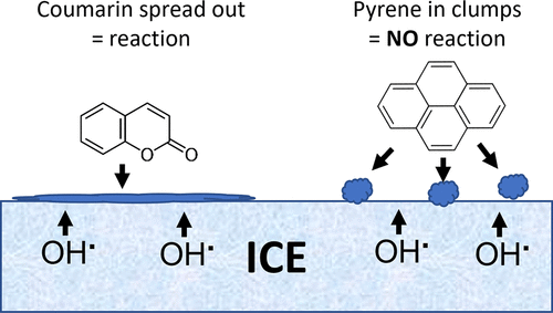 化学形态控制OH 自由基在空气-冰界面的反应性,The Journal of Physical 