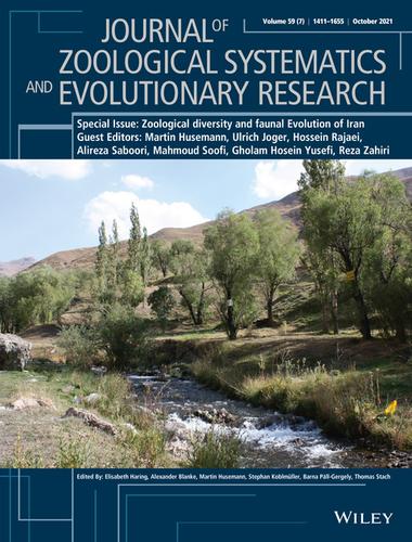 journal of zoological systematics and evolutionary research