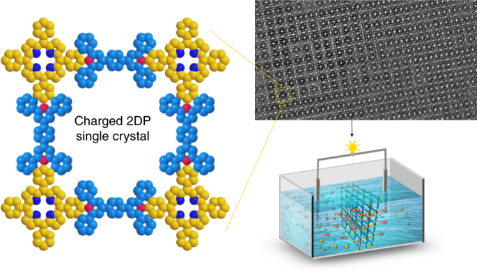 On-water Surface Synthesis Of Charged Two-dimensional Polymer Single ...