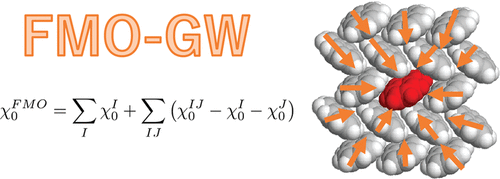 使用GW 近似和Bethe-Salpeter 方程基于片段的激发态计算,The Journal