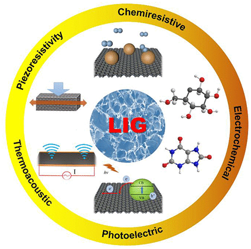 Physical And Chemical Sensors On The Basis Of Laser Induced Graphene Mechanisms Applications