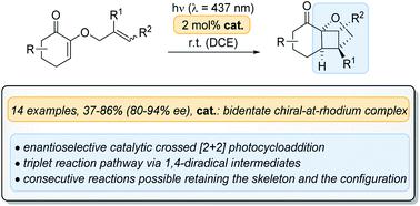 Enantioselective Crossed Intramolecular [2+2] Photocycloaddition ...