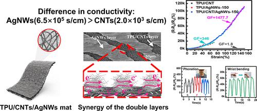 Double-Layered Conductive Network Design of Flexible Strain Sensors for ...