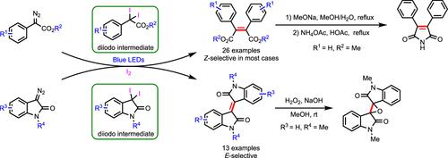 Stereoselective Synthesis of Tetrasubstituted Olefins via Visible-Light ...