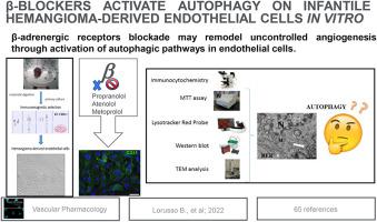 Β-blockers activate autophagy on infantile hemangioma-derived