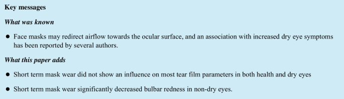 Influence of short-term face mask wear on semiautomatically