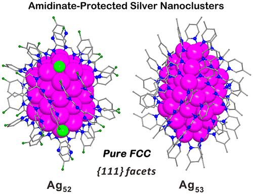 Face-Centered Cubic Silver Nanoclusters Consolidated With Tetradentate ...