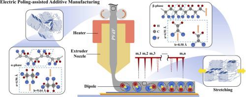 Electric poling-assisted additive manufacturing technique for ...