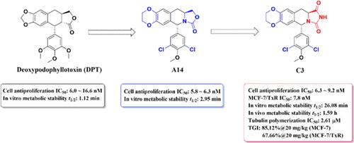 Discovery Of Novel N-Heterocyclic-Fused Deoxypodophyllotoxin Analogues ...