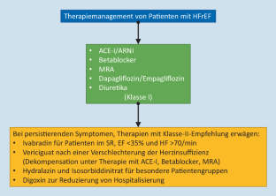 Europäische Leitlinien Herzinsuffizienz: Medikamentöse Therapie,Herz ...