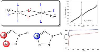 Dicopper(II) complexes with N3,N4-bridging 1-alkyltetrazoles: Synthesis ...