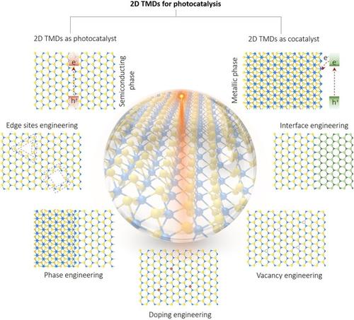 2D Transition Metal Dichalcogenides For Photocatalysis