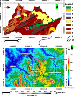 Mapping Gold Mineralization Targets Using Geological Field and Magnetic ...