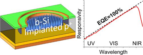 Boron-Implanted Black Silicon Photodiode With Close-to-Ideal ...