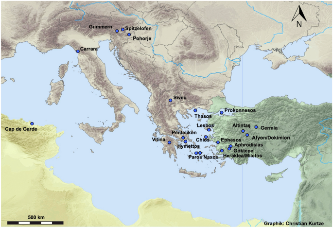 The use of geochemical methods to pinpoint the origin of ancient white ...