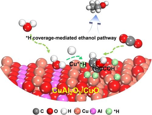 Tailoring *H Intermediate Coverage On The CuAl2O4/CuO Catalyst For ...