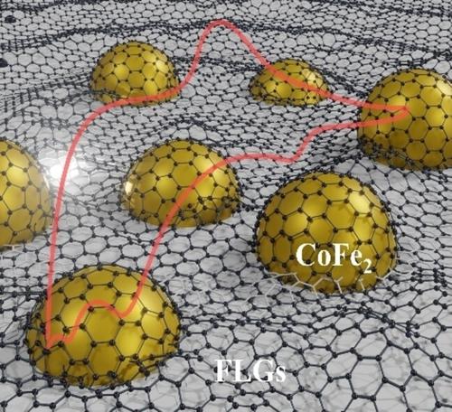 A Cofe Alloy Functionalized Few Layer Graphene Sheet Nanocomposite As