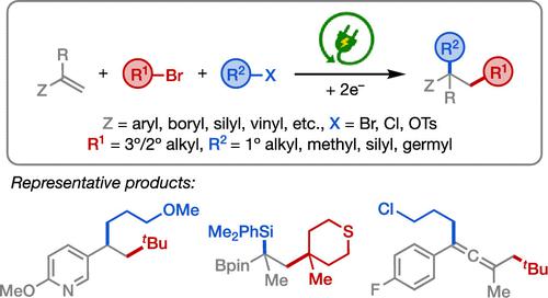 Three-Component Cross-Electrophile Coupling: Regioselective ...