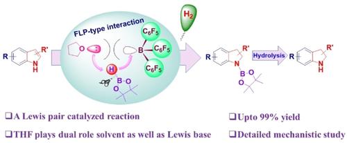 A Lewis Acid-Base Pair Catalyzed Dearomative Transformation Of ...