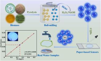 Preparation Of High-yield Carbon Quantum Dots And Paper-based Sensors ...