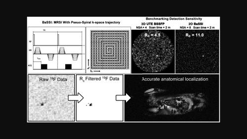 Fast 19F spectroscopic imaging with pseudo-spiral k-space sampling