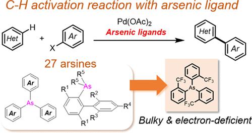 Tertiary Arsine Ligands for Pd-Catalyzed Direct Arylation ...