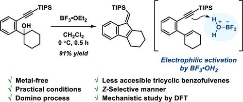 Boron Trifluoride Mediated Domino Dehydrationelectrophilic Cyclization Of Silylalkynols Leading 6284