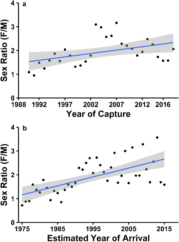 Correction: Feminization of a mixed-stock foraging aggregation of ...