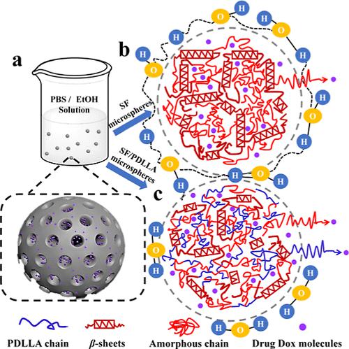 Silk Protein-Based Nanoporous Microsphere For Controllable Drug ...