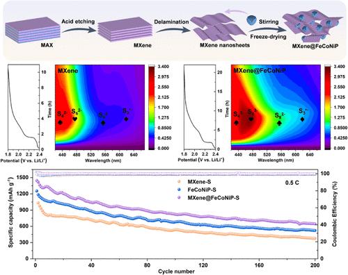 Triple Effect Of Conductivity Adsorption Catalysis Enables Mxene Feconip To Be Sulfur Hosts