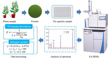 利用 m/z 28 和 29 峰高强度同时测定植物中氮含量和 15N 同位素丰度的研究,Talanta - X-MOL