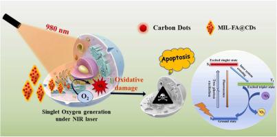 Two-photon NIR-responsive carbon dots incorporated into NMOFs for ...