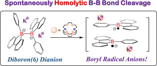 Reactivity Of A Hexaaryldiboron(6) Dianion As Boryl Radical Anions ...