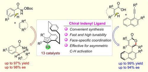 [2.2]Benzoindenophane-Based Chiral Indenyl Ligands: Design, Synthesis ...