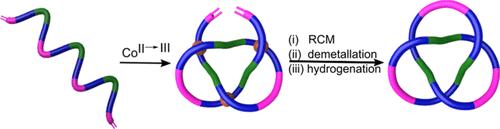 Folding a Molecular Strand into a Trefoil Knot of Single Handedness ...