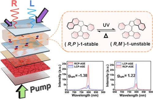 Chirality Switching of Amplified Spontaneous Emission in Halide ...