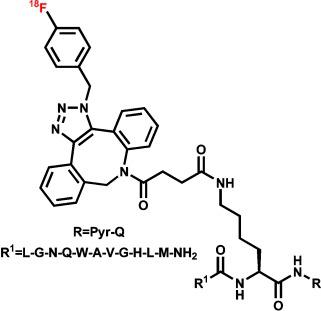 Strain Promoted Copper Free Click Chemistry For 18f Radiolabeling Of Bombesin Angewandte Chemie International Edition X Mol