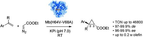 Highly Diastereoselective and Enantioselective Olefin Cyclopropanation ...