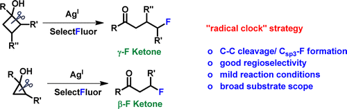 Silver-Catalyzed Ring-Opening Strategy for the Synthesis of β- and γ ...