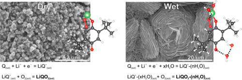 The Effect Of Water On Quinone Redox Mediators In Nonaqueous Li O2 Batteries Journal Of The American Chemical Society X Mol