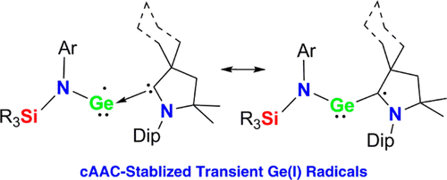 Isolation Of Transient Acyclic Germaniumi Radicals Stabilized By