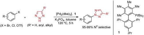 Highly N2‐Selective Palladium‐Catalyzed Arylation of 1,2,3‐Triazoles ...
