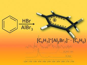 超强酸HBr / AlBr3：苯的质子化和[C6H7] + [Al2Br7]-的有序晶体结构,Angewandte Chemie ...