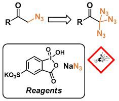 The Synthesis of α‐Azidoesters and Geminal Triazides,Angewandte Chemie ...