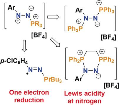 Stephan Rxn Nitrogen‐Based Lewis Acids Derived from Phosphonium Diazo Cations ...
