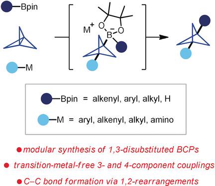 1,3-Difunctionalizations of [1.1.1]Propellane via 1,2-Metallate ...