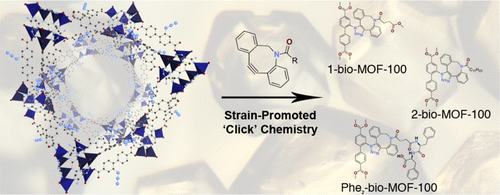 Strain-Promoted “Click” Modification of a Mesoporous Metal–Organic ...