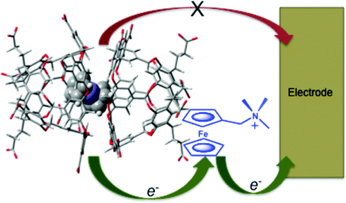 Mediated Electrochemical Oxidation of a Fully Encapsulated Redox Active ...