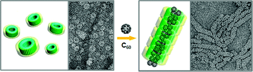 Tubular Stacking of Water-Soluble Toroids Triggered by Guest ...
